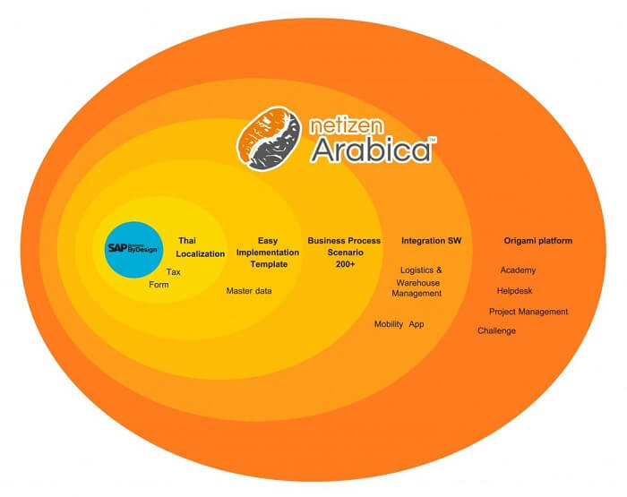 ภาพองค์ประกอบหลัก Netizen Arabica 