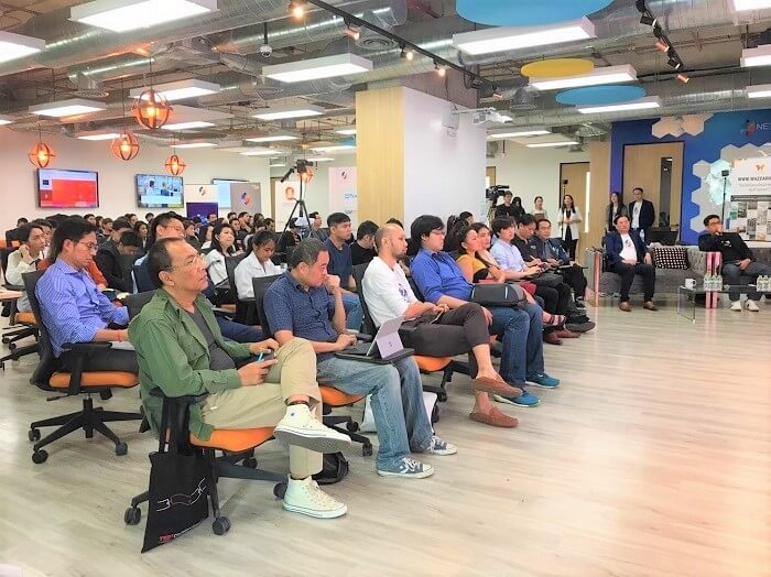 ภาพบรรยากาศผู้เข้าร่วมงาน ในงาน “AI for Architectural & Material Design”