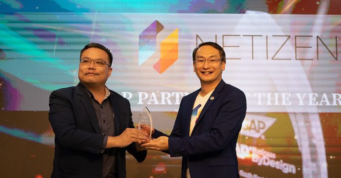 Netizen รับรางวัล SAP Partner of the Year ระดับ Southeast Asia 3 ปีซ้อน